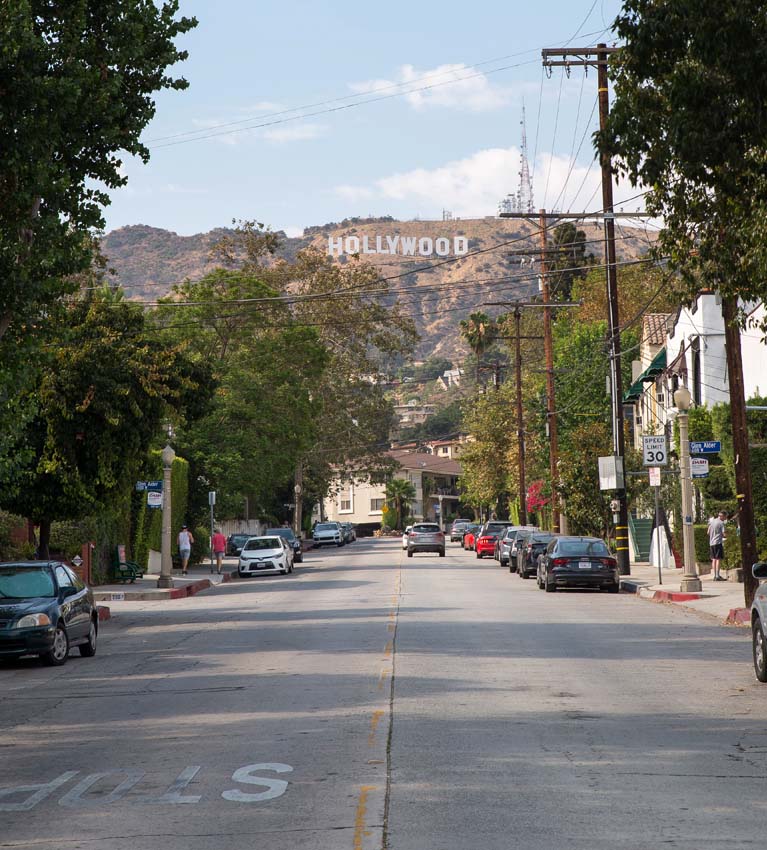 Hollywood sign